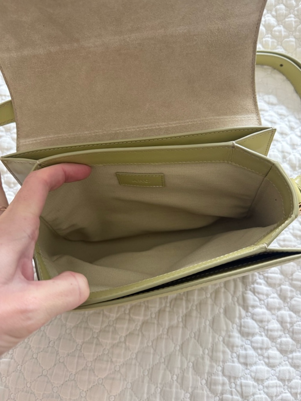 A.P.C. Bergamote Grace Small Bag - Picture 6 of 11